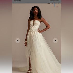 GALINA SIGNATURE  wedding dress with slits